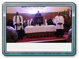 Elders preparing for Communion 
